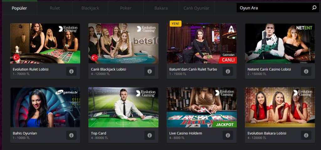 bets10 blackjack firsatlari nelerdir